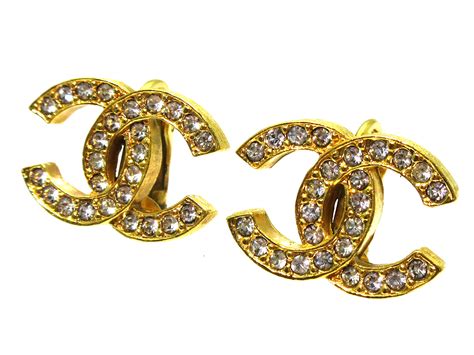 chanel earrings ebay au|vintage Chanel earrings uk.